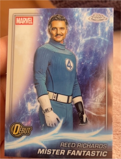 2025 Topps Chrome Marvel Studios #194 Reed Richards Mister Fantastic — front