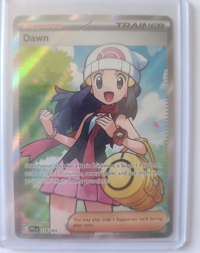 2025 Pokémon ME02: Phantasmal Flames #118 Dawn — front