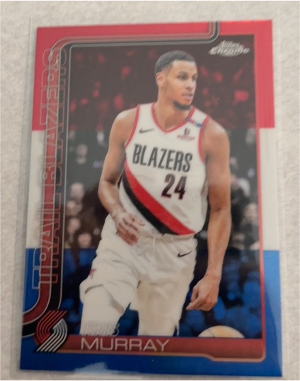 2025-26 Topps Chrome #217 Kris Murray — front