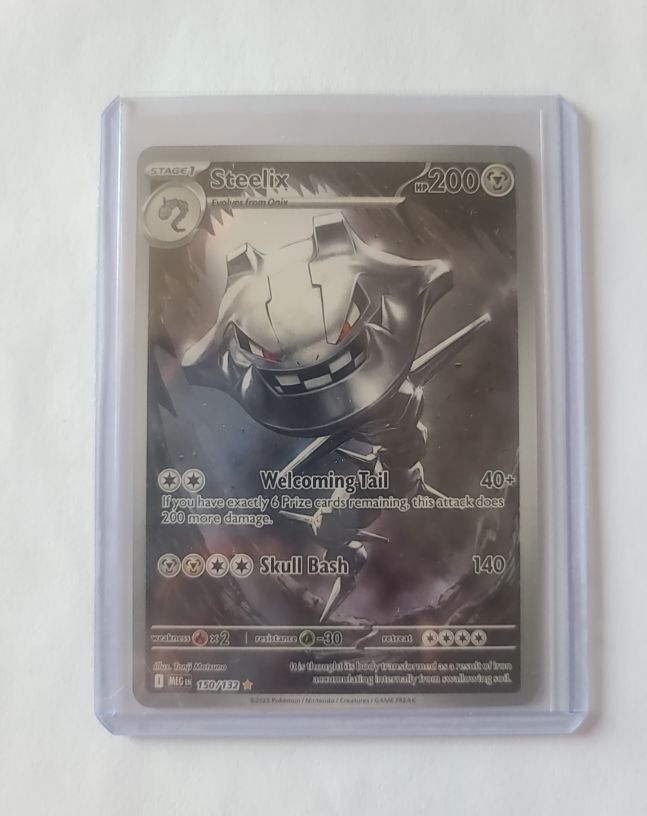 2025 Pokemon Mega Evolution #150 Steelix Illustration Rare — front