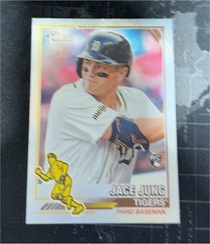 2025 Topps Heritage #76R-19 Jace Jung — front