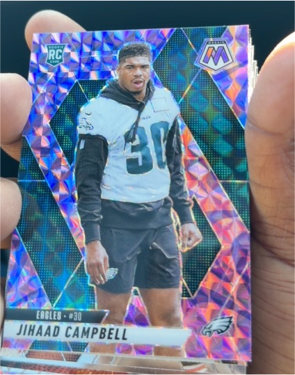 2025 Panini Mosaic #341 Jihaad Campbell — front