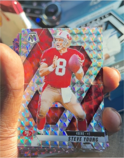 2025 Panini Mosaic #10 Steve Young — front
