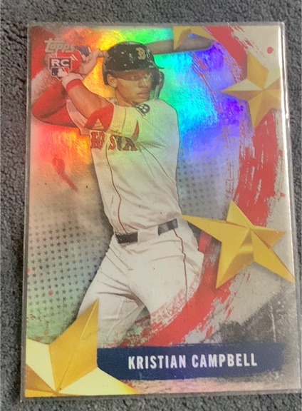 2025 Topps Update Series #SMLB-62 Kristian Campbell — front