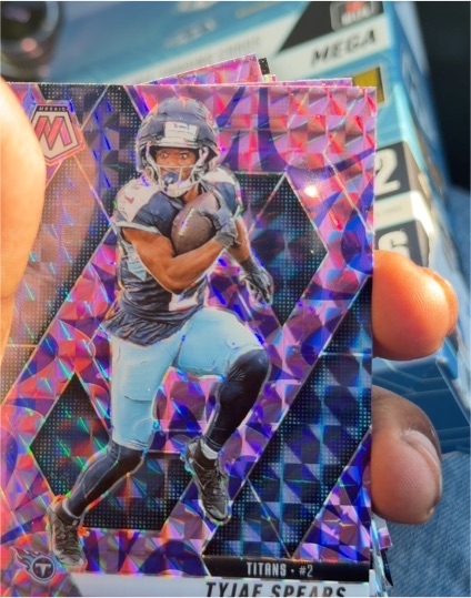 2025 Panini Mosaic #69 Tyjae Spears — front