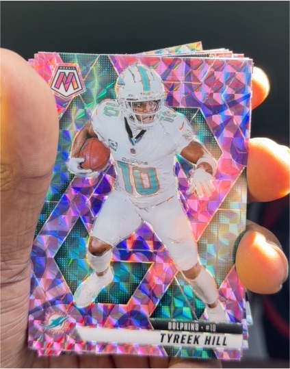 2025 Panini Mosaic #112 Tyreek Hill — front