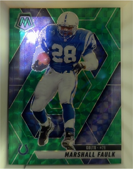 2025 Panini Mosaic #26 Marshall Faulk — front