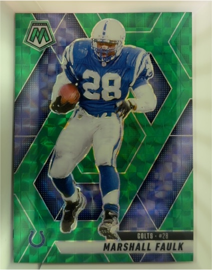 2025 Panini Mosaic #26 Marshall Faulk — front