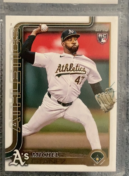 2025 Topps Update Series #US95 Michel Otanez Rookie — front