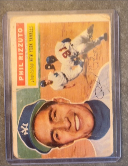 1956 Topps #113 Phil Rizzuto — front
