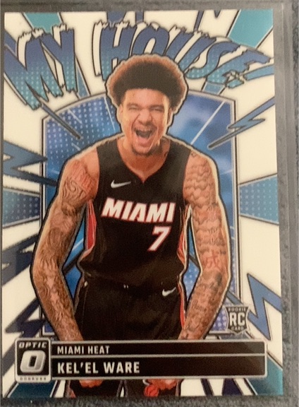 2024-25 Donruss Optic #11 Kel'el Ware My House — front