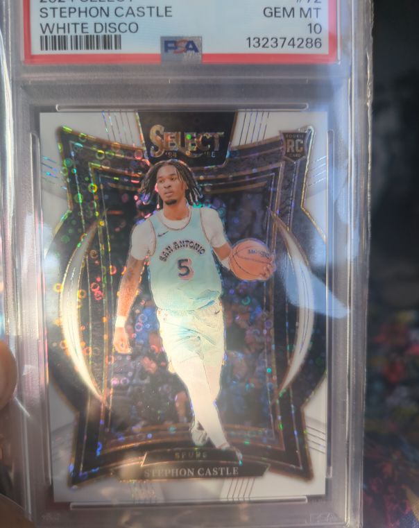 2024-25 Panini Select #72 Stephon Castle — front