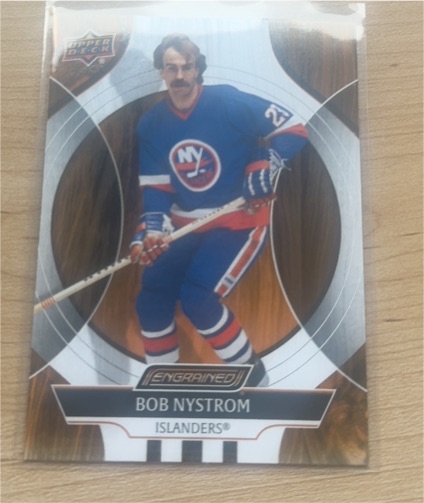 2024-25 Upper Deck Engrained Icons #99 Bob Nystrom — front