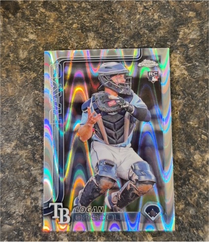2025 Topps Chrome #185 Logan Driscoll — front