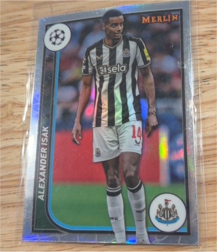 2023-24 Topps Merlin UEFA Club Competitions #84 Alexander Isak — front