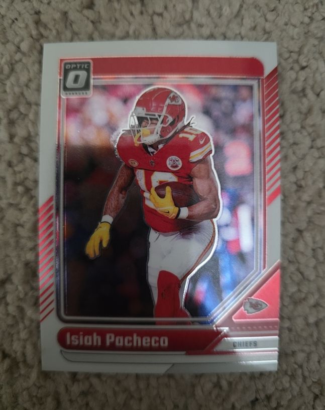 2024 Panini Donruss Optic #95 Isiah Pacheco — front