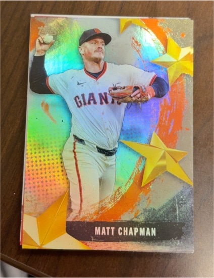 2025 Topps Update #SMLB-81 Matt Chapman Stars of MLB — front