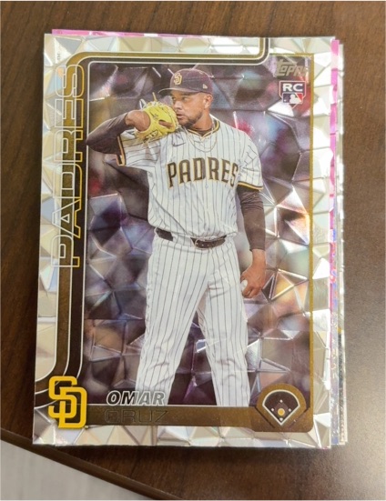 2025 Topps Update #US90 Omar Cruz — front