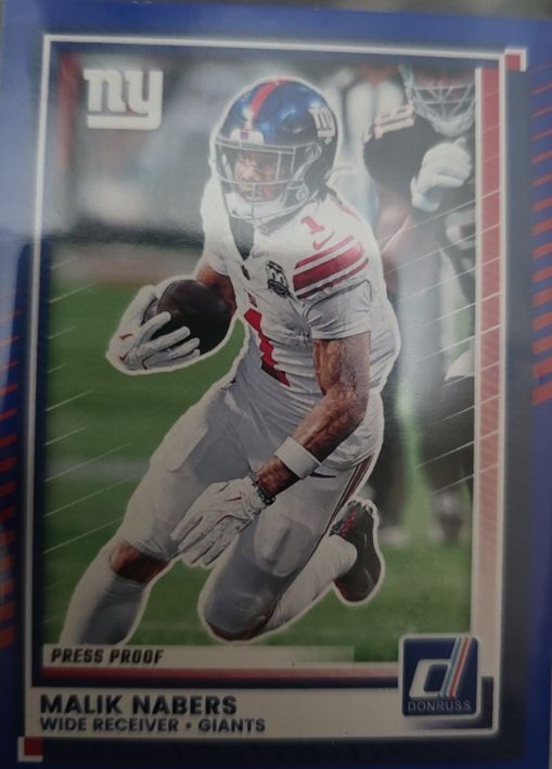 2025 Donruss #273 Malik Nabers — front