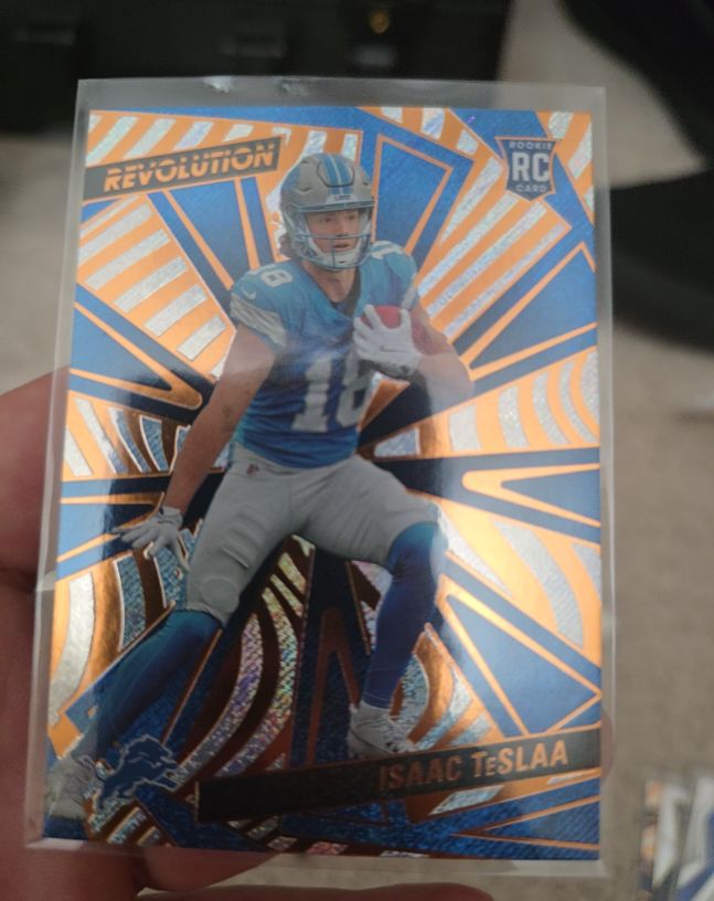 2025 Panini Revolution #212 Isaac Teslaa — front