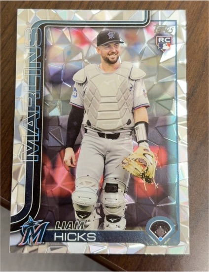 2025 Topps Chrome Update #USC86 Liam Hicks — front