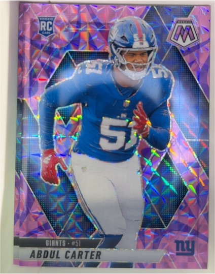2025 Panini Mosaic #317 Abdul Carter — front