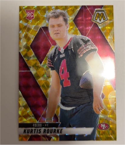 2025 Panini Mosaic #368 Kurtis Rourke — front