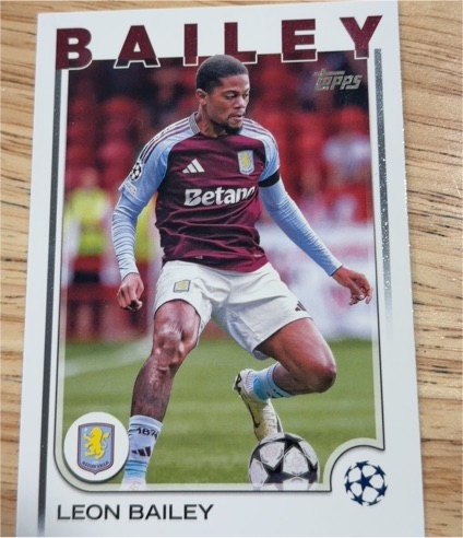 2024-25 Topps UEFA Club Competitions #133 Leon Bailey — front