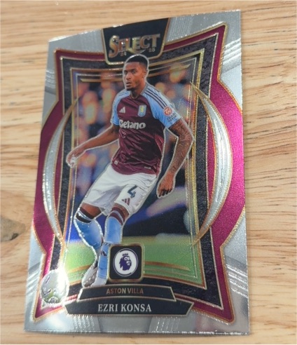 2024-25 Panini Select Premier League #11 Ezri Konsa — front