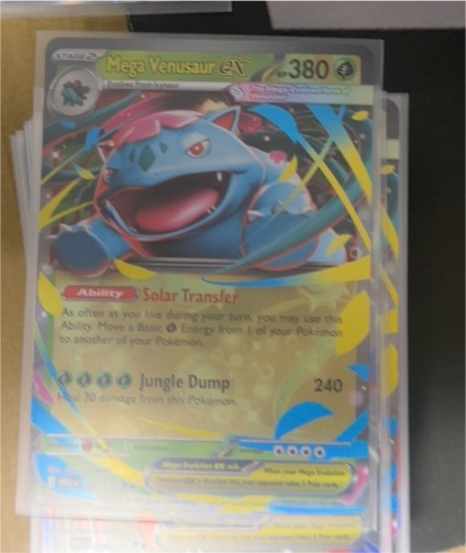 Mega Venusaur ex 003/132 — front
