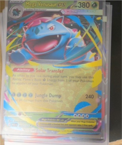 2014 Pokémon XY Evolutions #003 Mega Venusaur EX — front