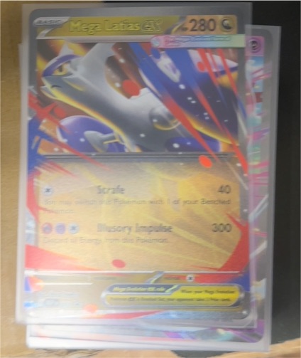 2014 Pokémon TCG Mega Latias EX #011 Black Star Promo — front