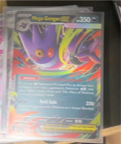 Mega Gengar EX 056/094 Phantasmal Flames — front
