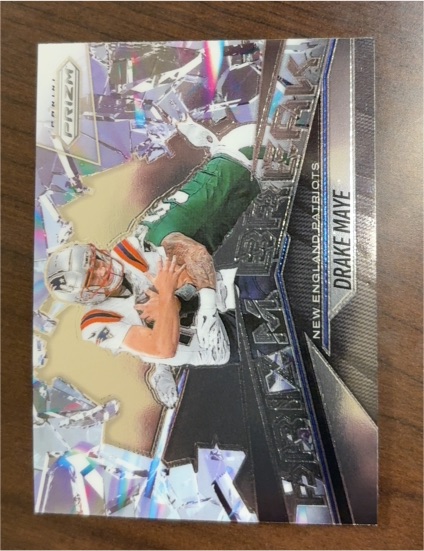 2025 Panini Prizm #6 Drake Maye Prizm Break Insert — front