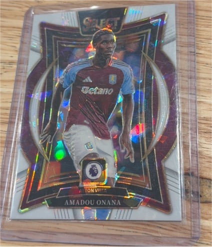 2024-25 Panini Select Premier League #15 Amadou Onana — front