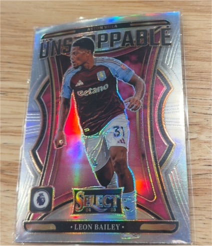 2024-25 Panini Select Premier League #23 Leon Bailey Unstoppable — front
