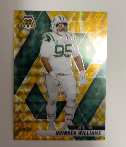 2025 Panini Mosaic #95 Quinnen Williams — front