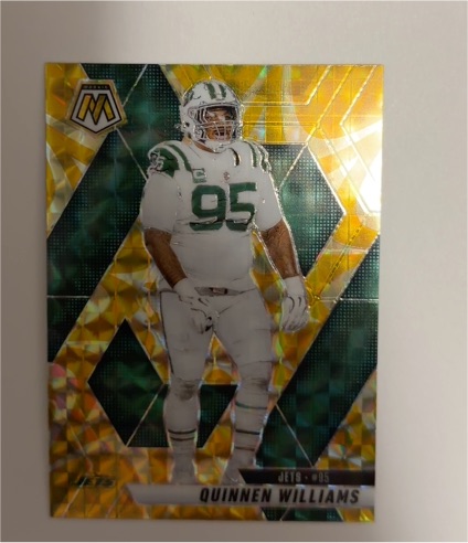 2025 Panini Mosaic #160 Quinnen Williams — front