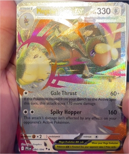 Mega Lopunny EX 084/094 ME02: Phantasmal Flames — front