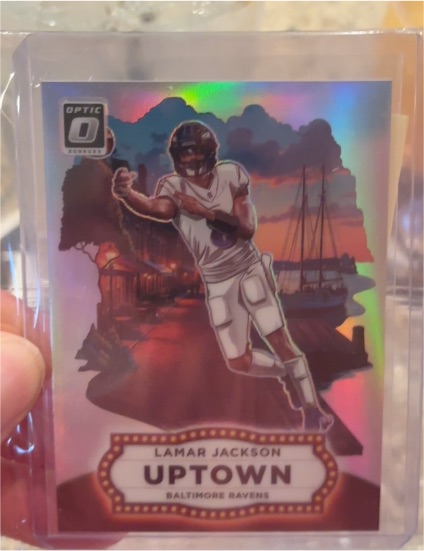 2024 Panini Donruss Optic #13 Lamar Jackson Uptown — front