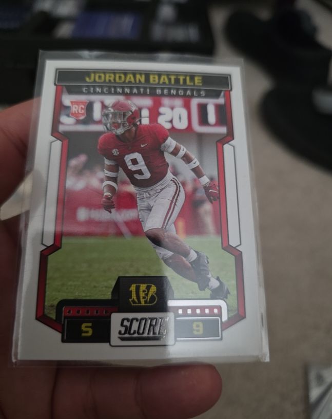2023 Panini Score #386 Jordan Battle — front