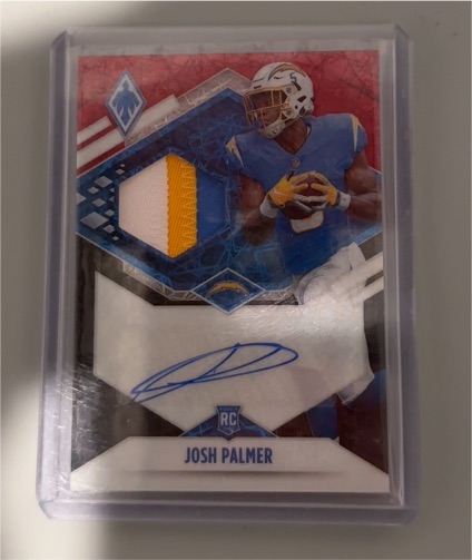 2021 Panini Phoenix #RJA-JPA Josh Palmer — front
