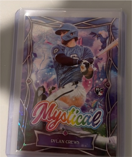 2025 Topps Update Series #MYS-20 Dylan Crews Mystical — front