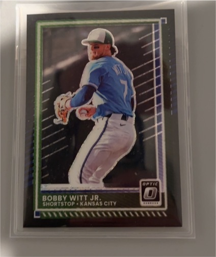 2025 Panini Donruss Optic #27 Bobby Witt Jr. — front