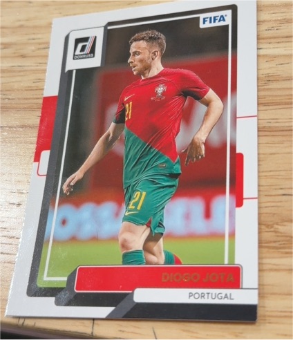 2022-23 Donruss Soccer #95 Diogo Jota — front
