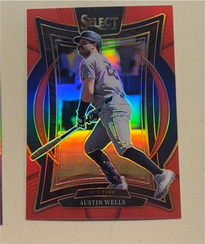 2025 Panini Select #1025 Austin Wells — front