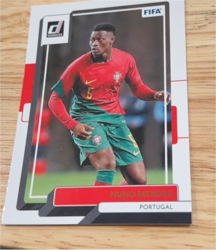 2022-23 Panini Donruss Soccer #97 Nuno Mendes — front