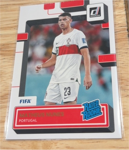 2022-23 Panini Donruss #188 Matheus Nunes — front