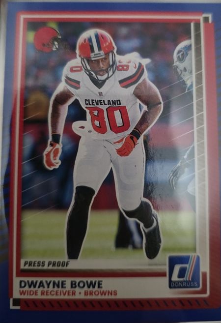 2025 Donruss #121 Dwayne Bowe — front