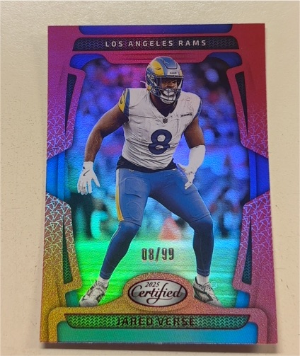 2025 Panini Certified #60 Jared Verse — front